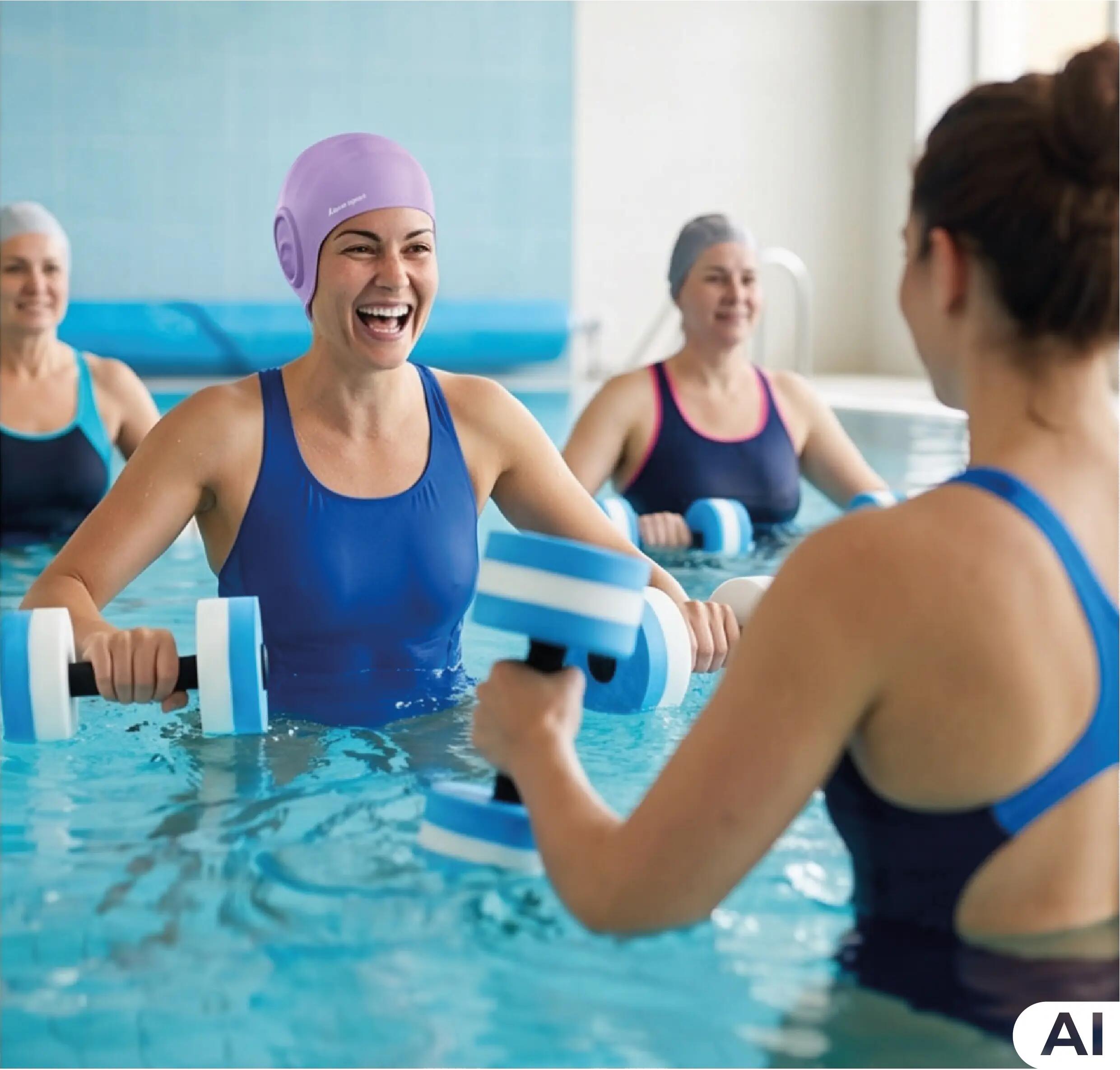 Czepek pływacki na basen silikonowy do pływania Aqua-Sport Ear Cap 6/8