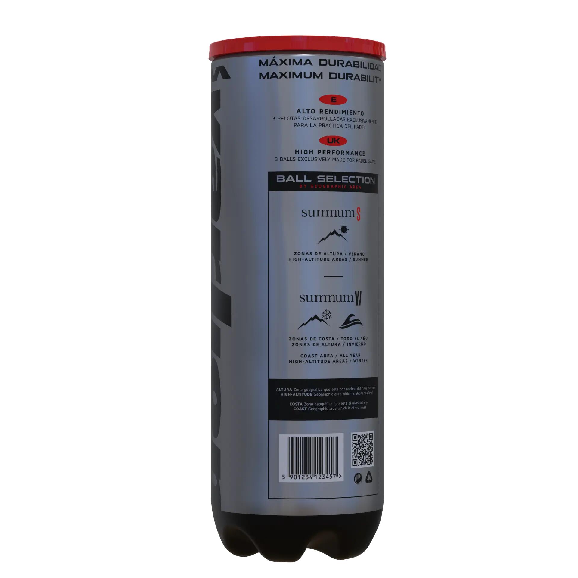 Tubo Di Palline Varlion Summum Pro S Ballpa200100102 3/4