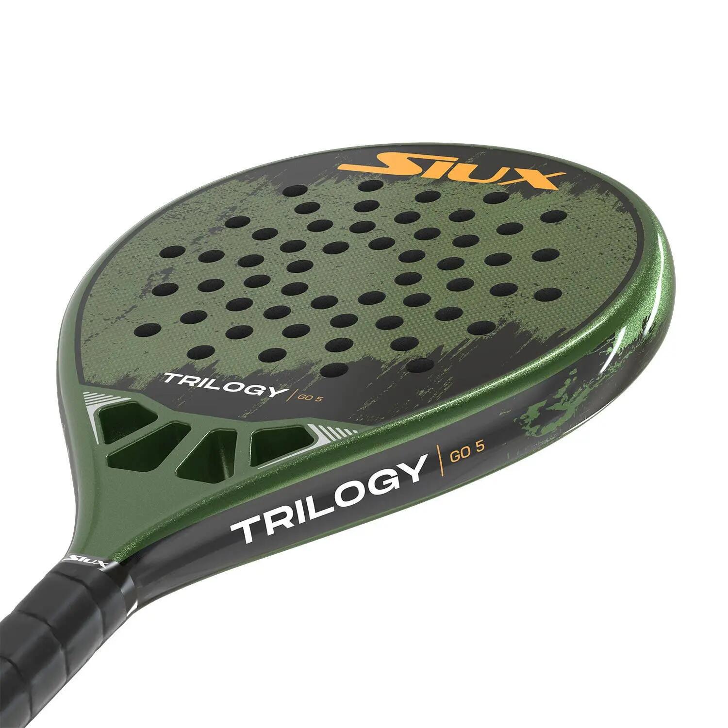 Siux - Raquete de Padel Trilogy Go 5 nível intermediário forma redonda 7/7