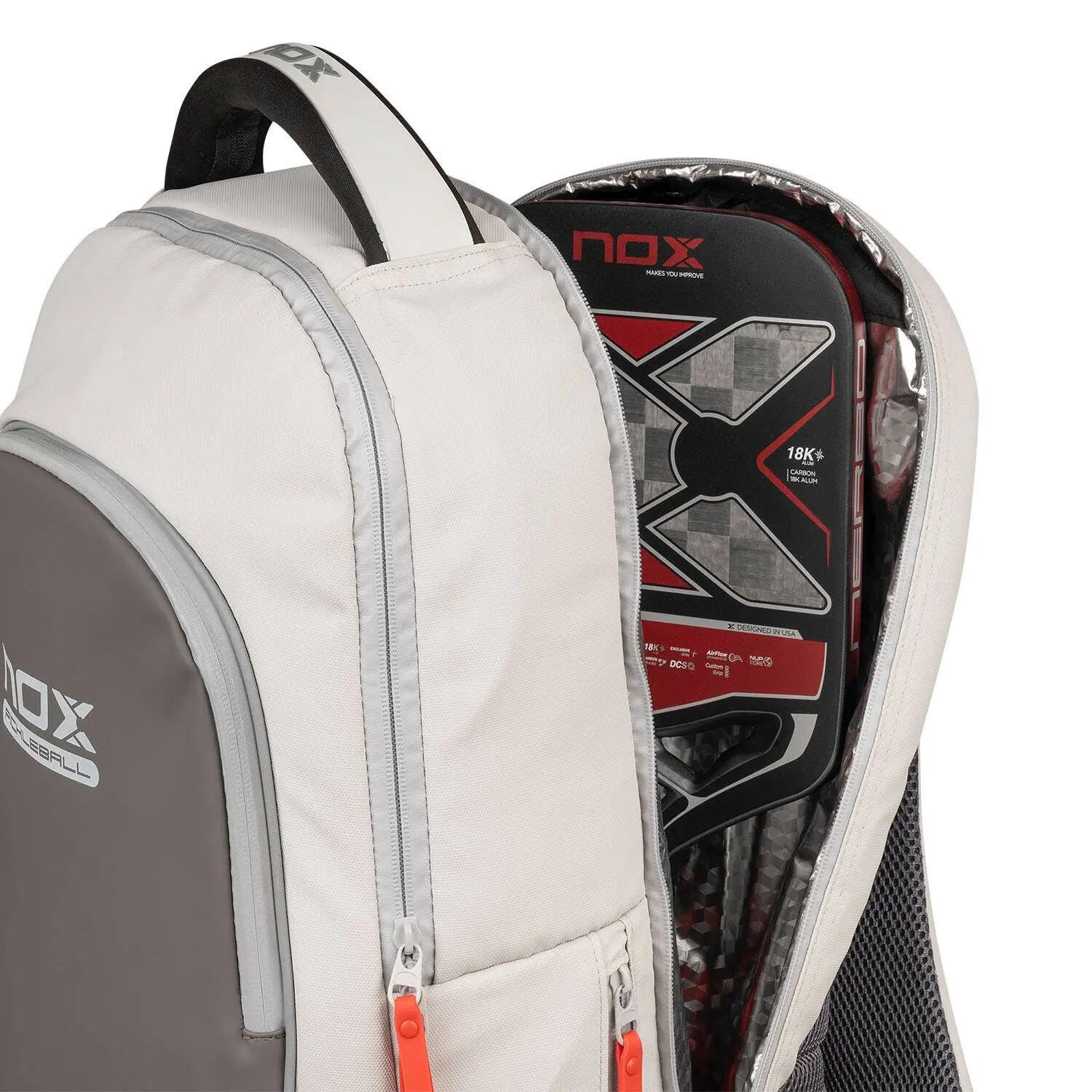BACKPACK NOX PRO GRAY PICKLEBALL MOCPIPROGG 6/7