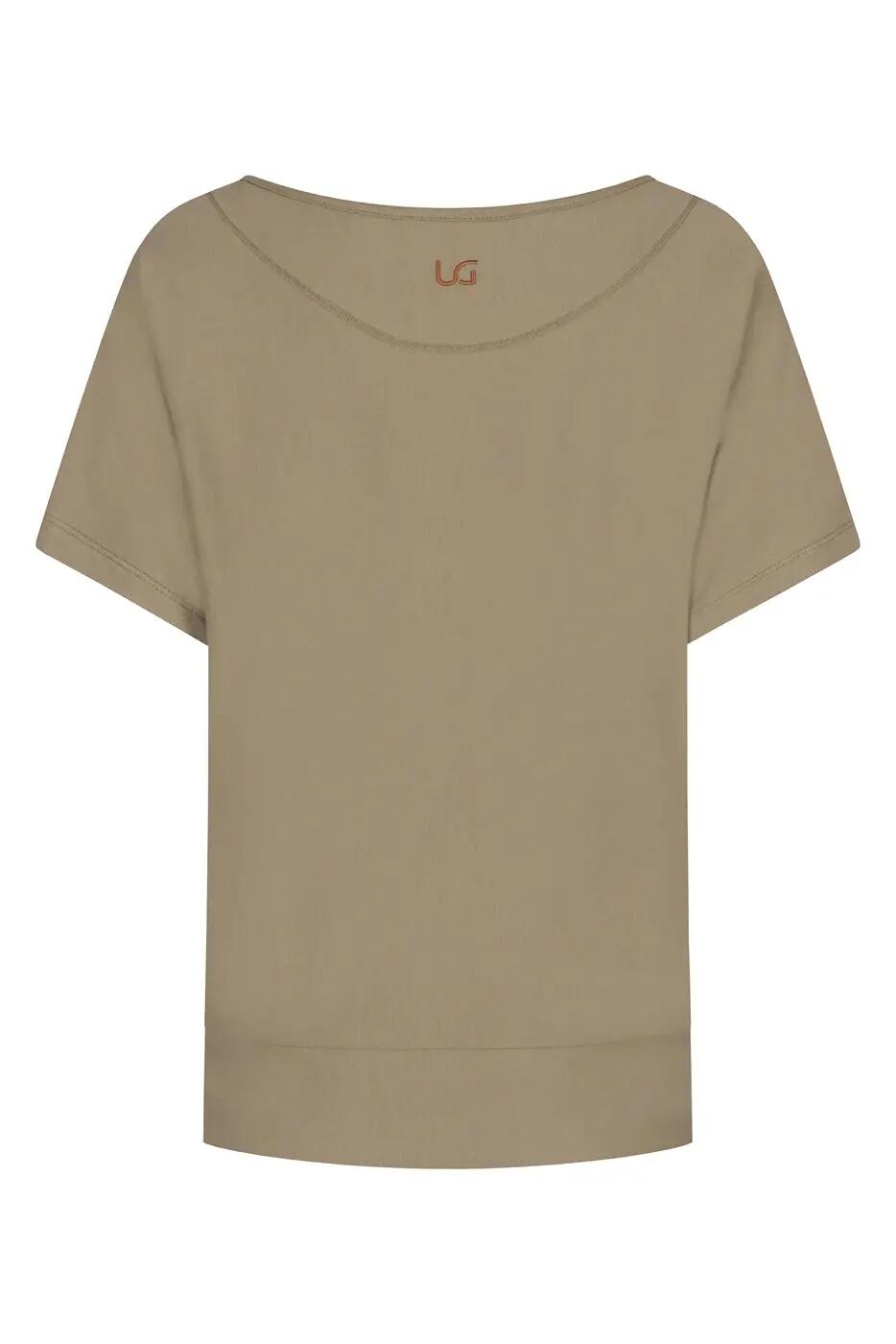 T-shirt Yoga & Pilates Budhi Coupe Ample, manche chauve-souris - Fern 6/6