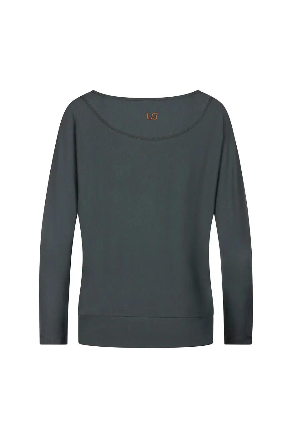 Chemise de Yoga à manches longues Budhi, manche chauve-souris - Pinyon 6/6