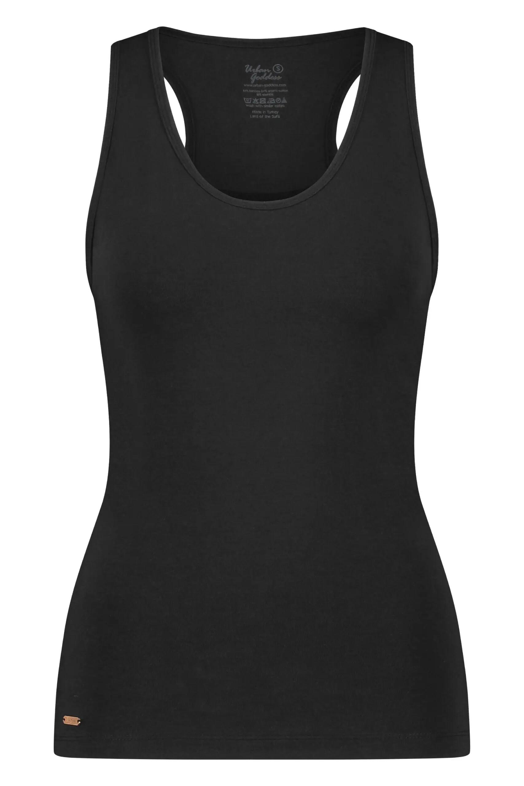 Surya Yoga et Pilates Sport Top - Noir Onyx 6/7
