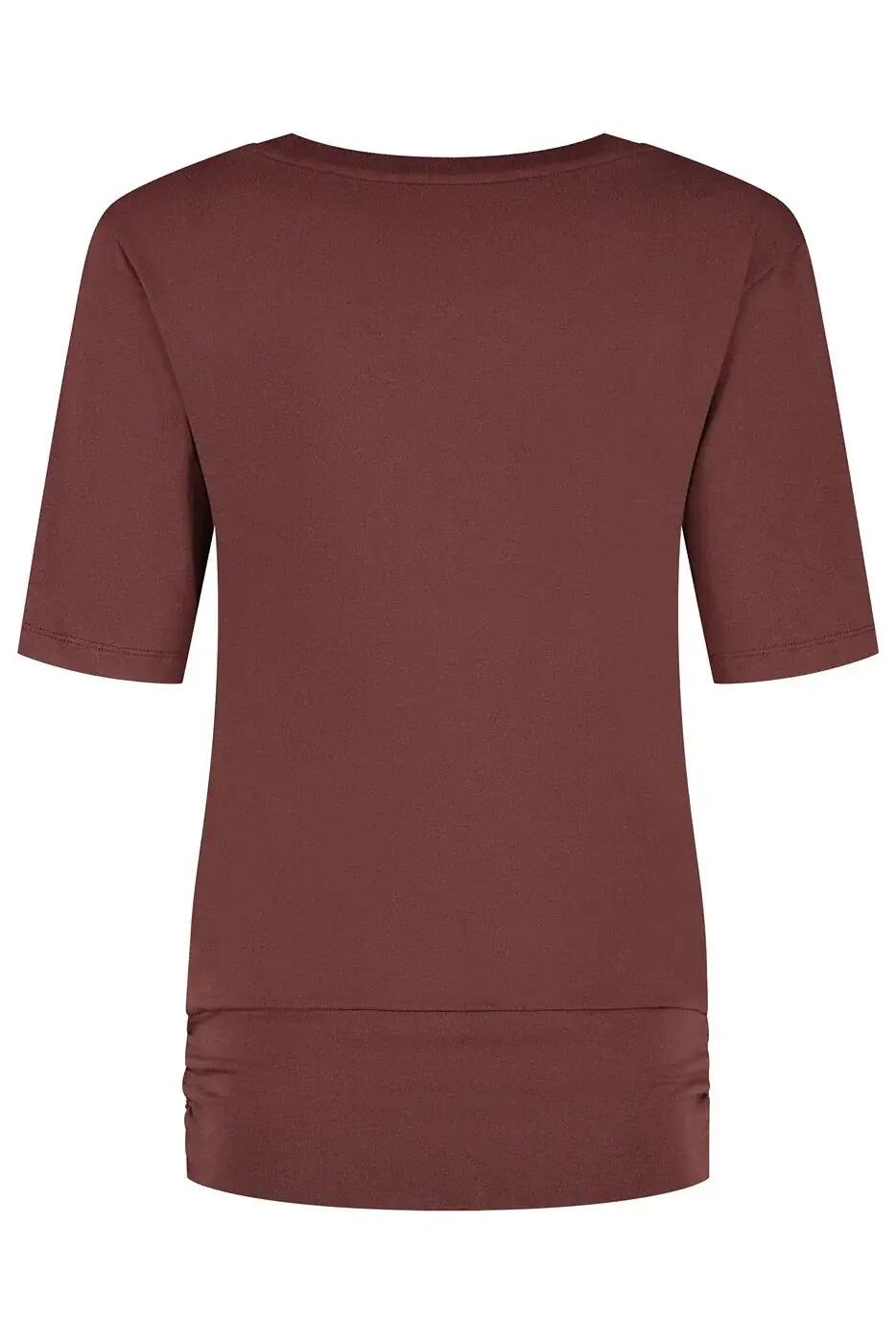 Top multifonctionnel Yoga et Pilates Kami avec ceinture - Marron 6/6