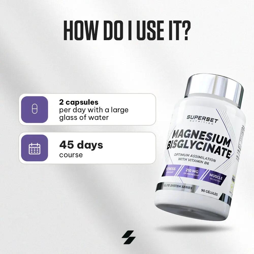 Magnesio - Magnesium Bisglycinate (90 Caps) 4/5