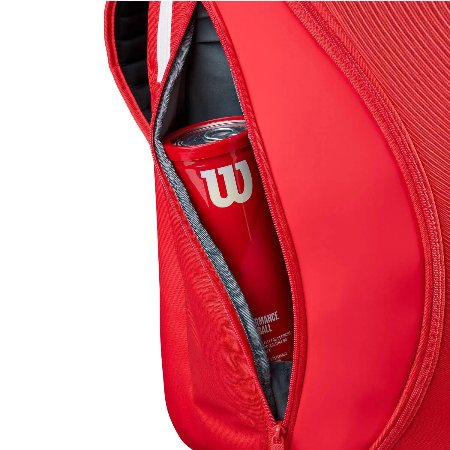 Mochila Wilson Super Tour Pádel 2026 Rojo Wr8912901 6/7