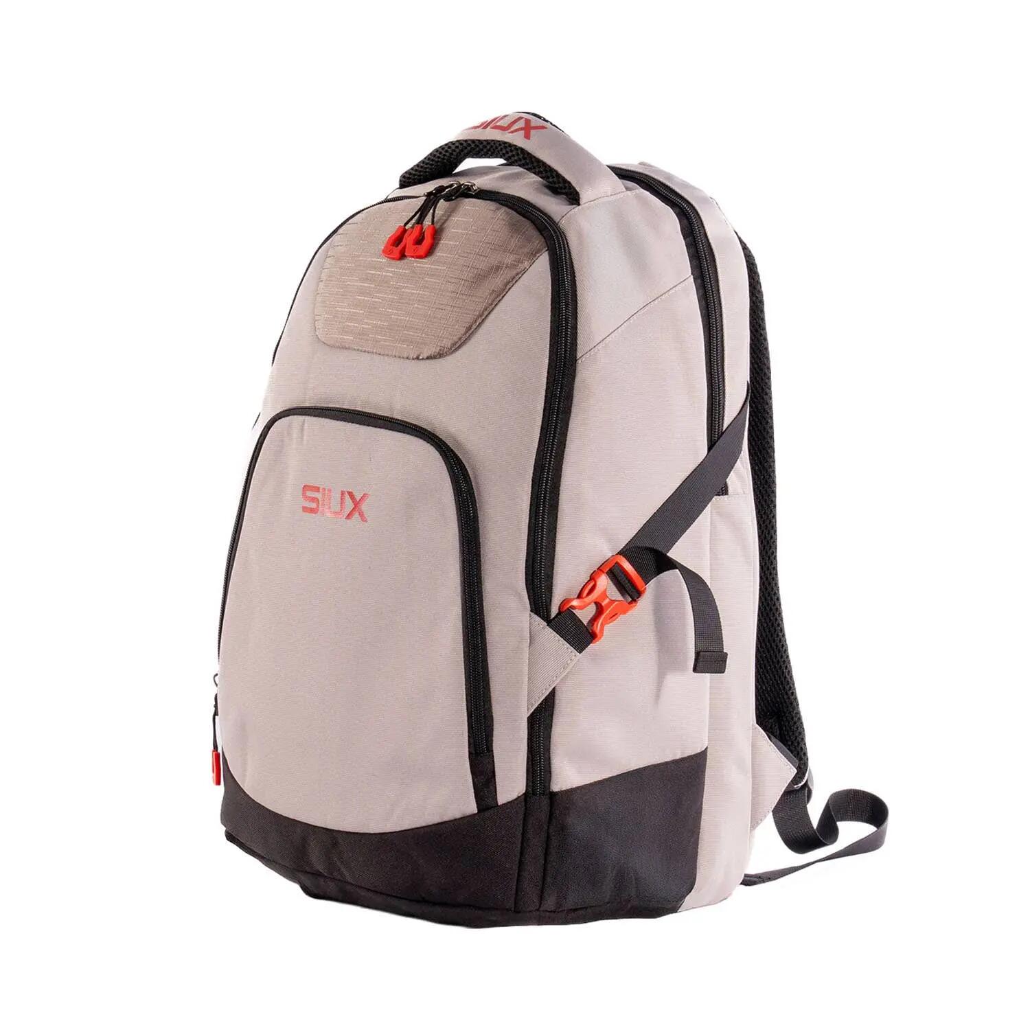 SIUX Edge Weiß | Padel-Rucksack mit viel Stauraum und funktionalen Fächern 6/6