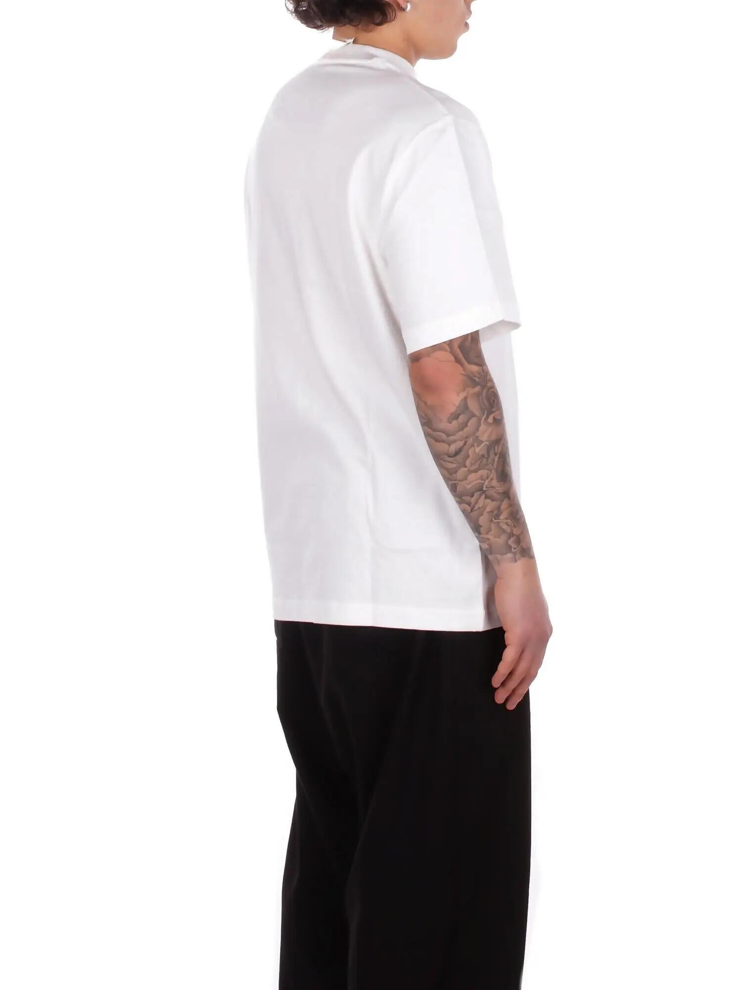 Camiseta Hombre Fred Perry Blanco 5/5