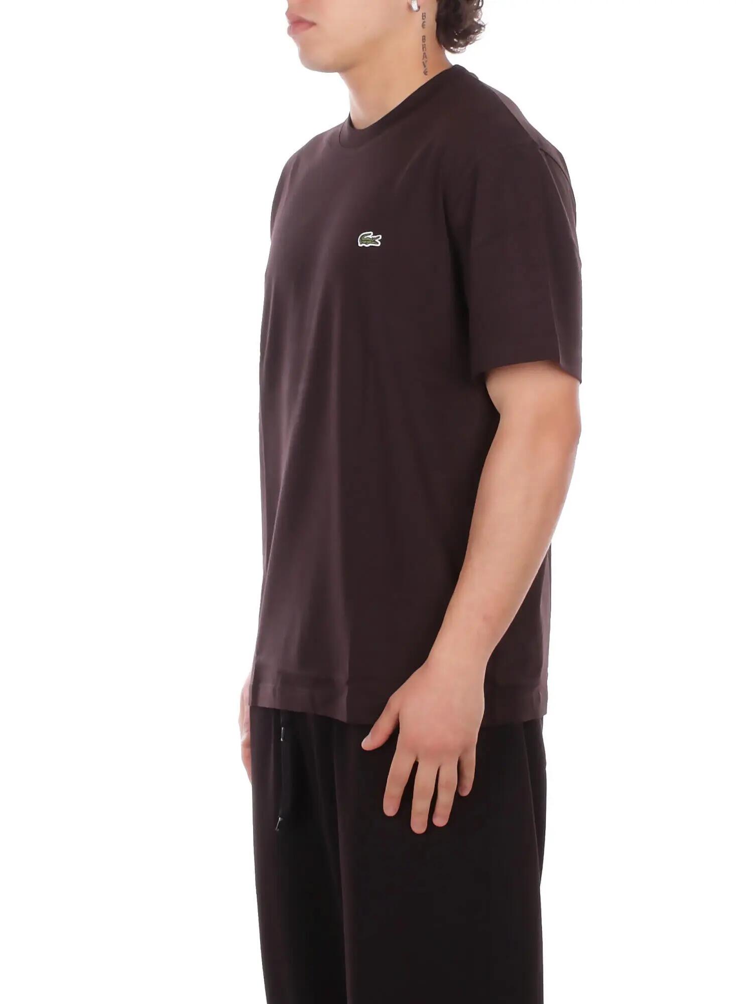 T-shirt - casual - heren - model 1ht1 - comfortabel, ademend - bruin 2/5