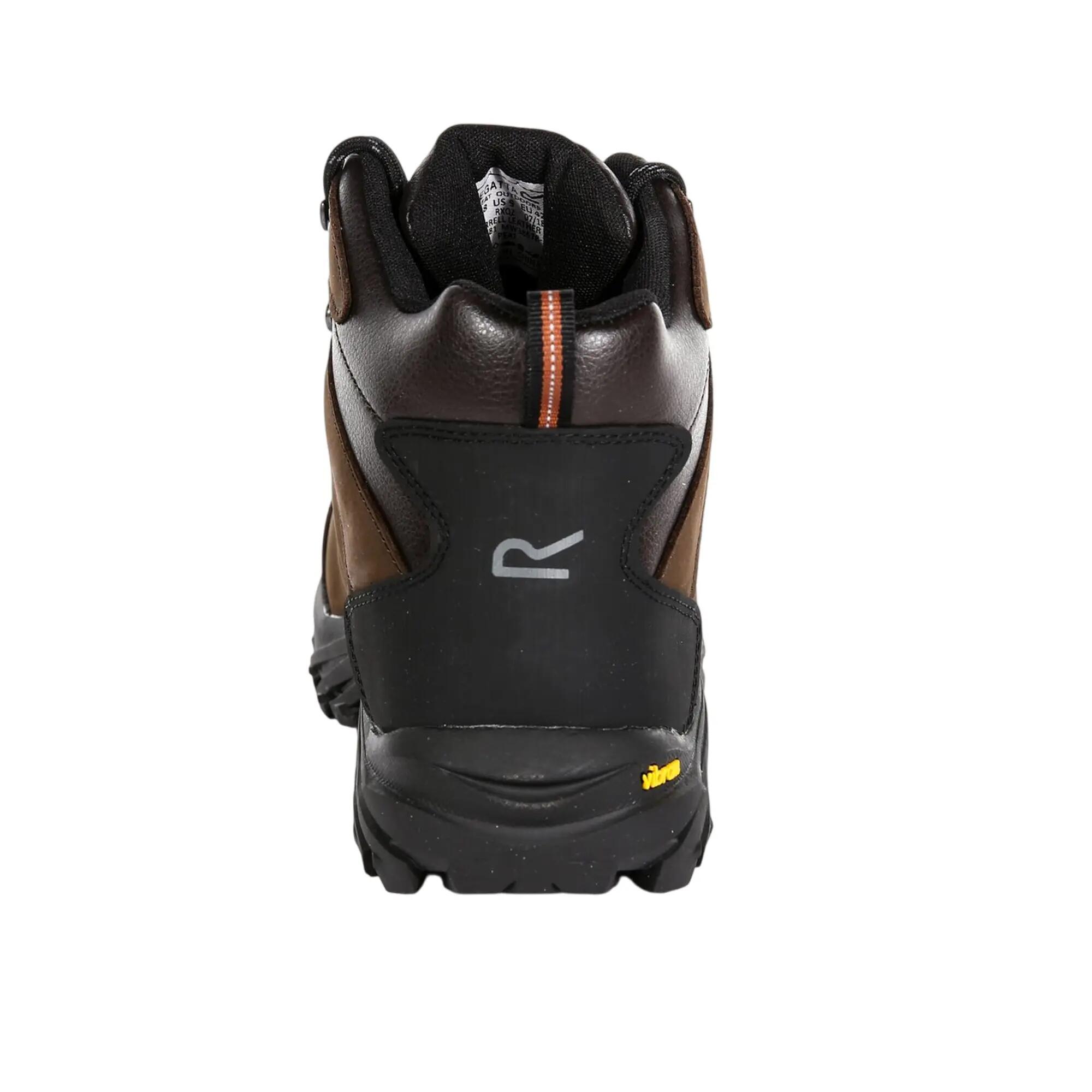 Grote buitenshuis Heren Burrell Leren Wandelschoenen (Veen) 2/7