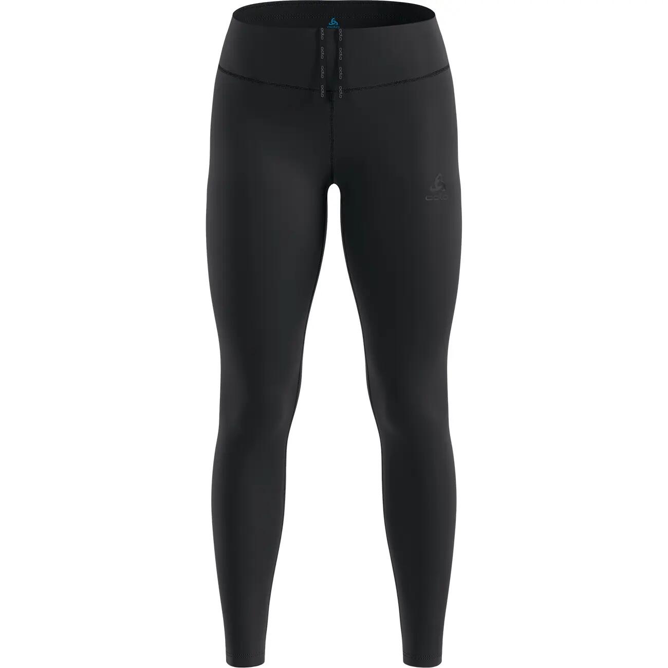 Collant da corsa Odlo Essential Warm nero da donna 6/7