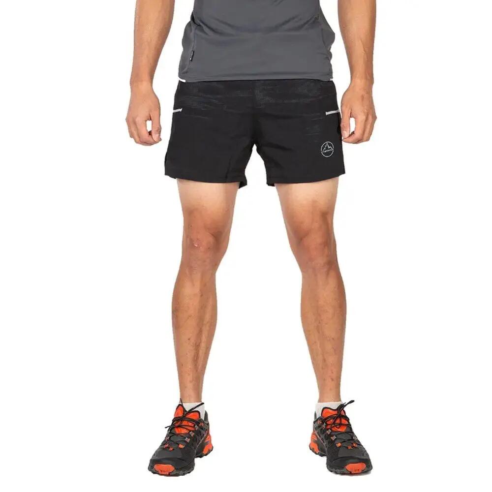 Freccia calções homem curto preto cinzento corrida Homem Cinzento LA SPORTIVA 3/3