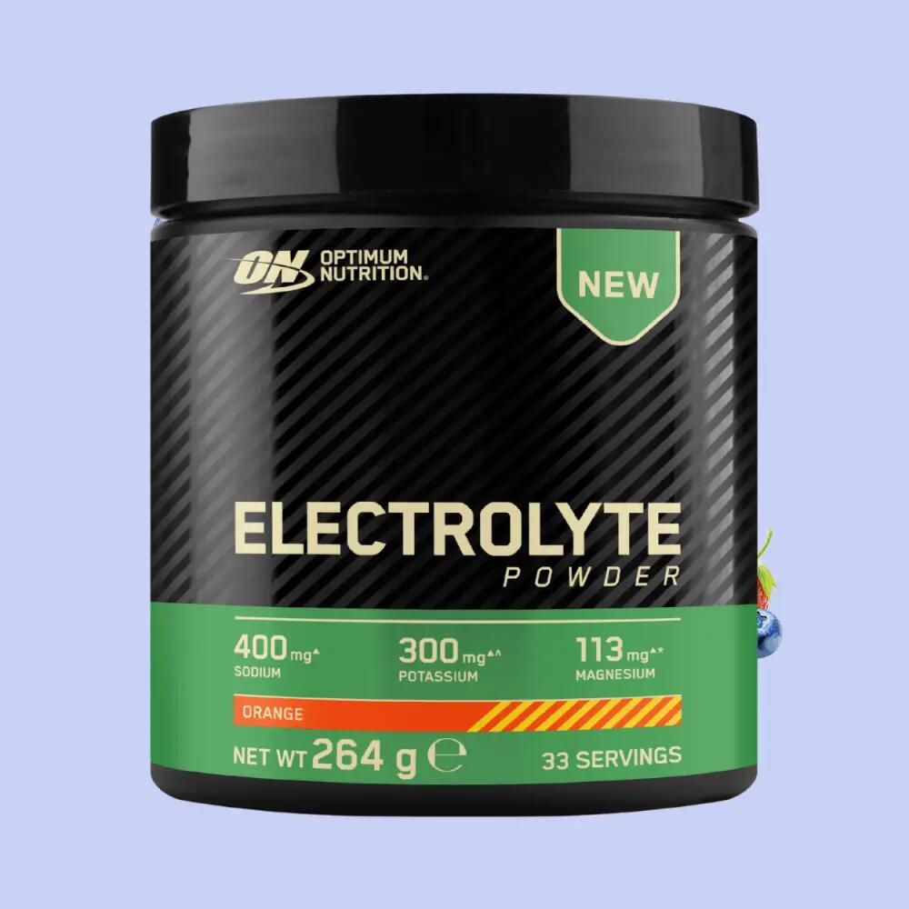 Optimum Nutrition Electrolyte Powder (264g) Orange - Intra 2/3