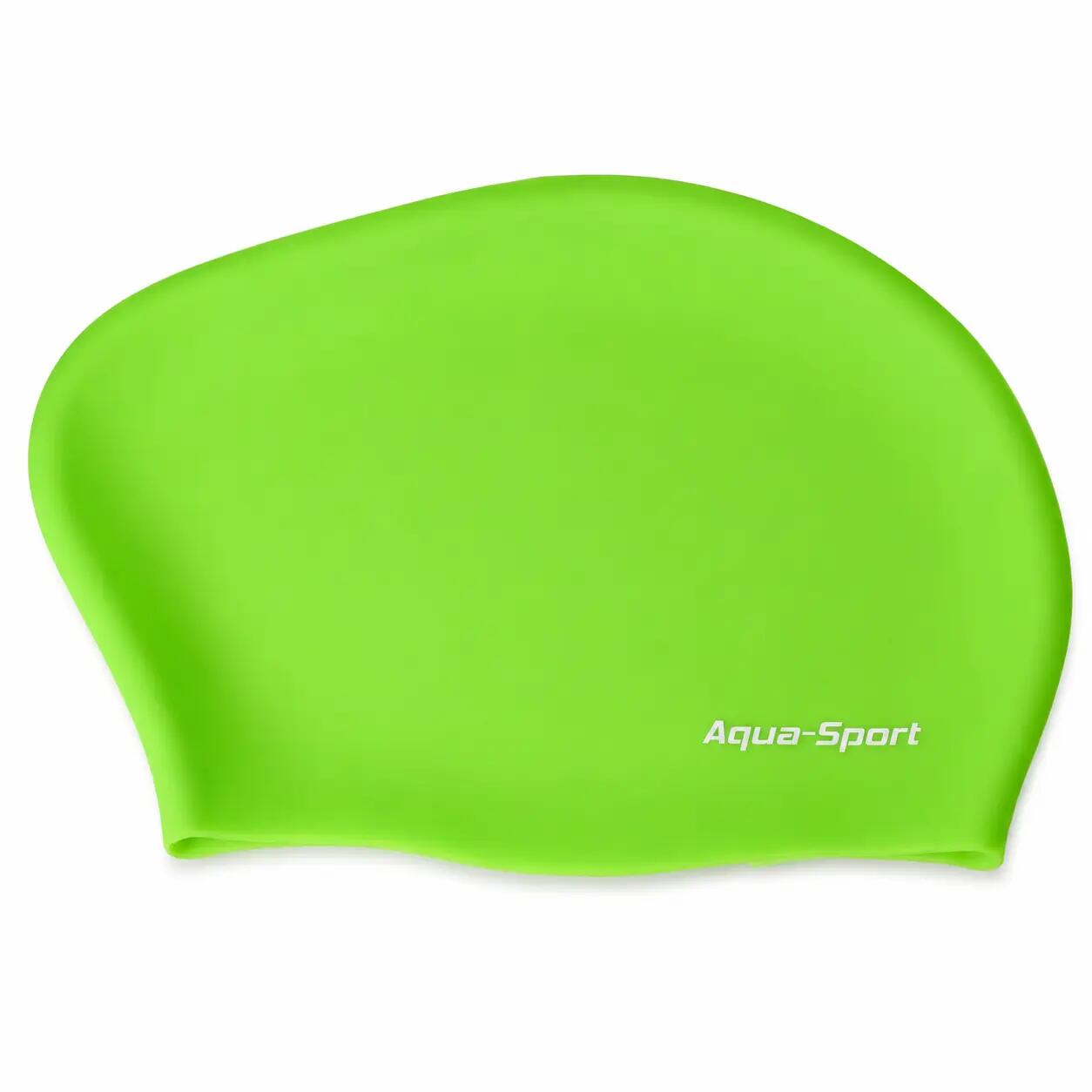Czepek pływacki silikonowy na basen unisex Aqua-Sport Long Hair 7/8