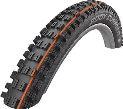 PNEU VTT 27.5X2.80 SCHWALBE EDDY CURRENT FRONT SUPER TRAILS EASY NOIR (70-584)
