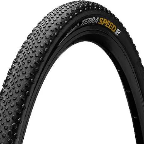 Continental Terra Speed Gravel Tire 700mm Tubeless Ready Souple ProTection Black
