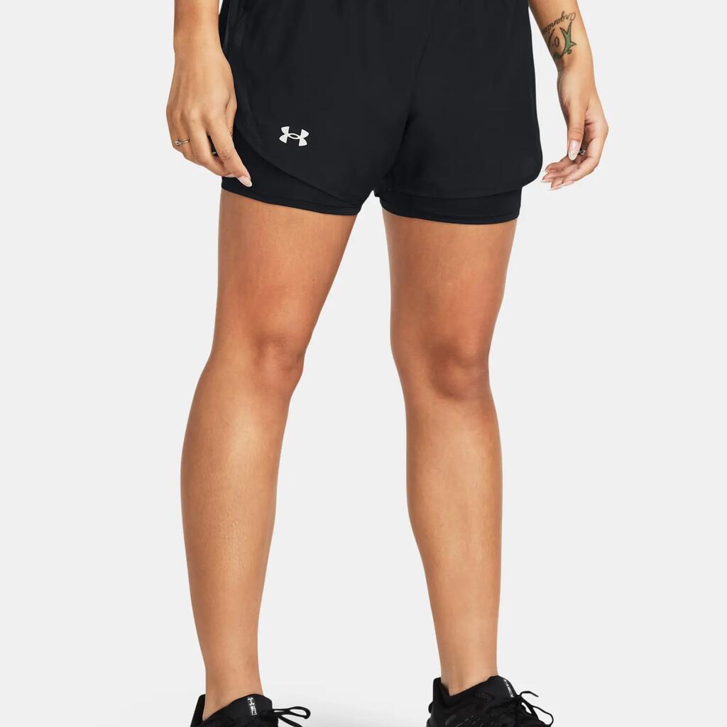 Under Armour Fly By 2-in-1 Short Black Women's