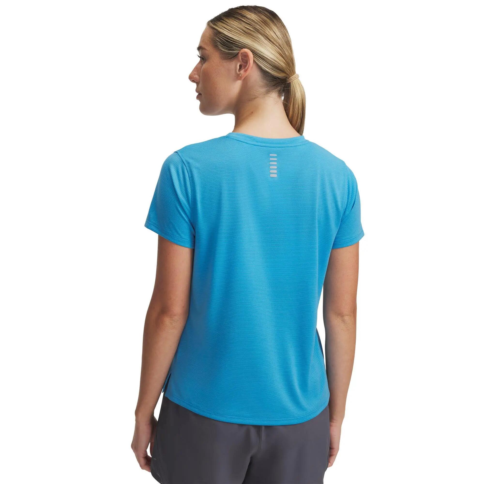 "Launch" Oberteil für , kurzärmlig Damen Ätherisch Blau 2/3