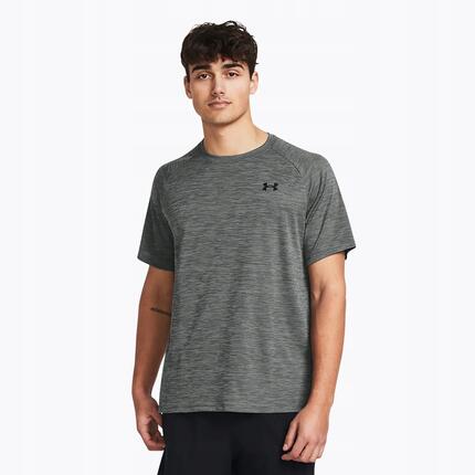 T-shirt Ua Tech™ Textured Heren Grijs Under Armour