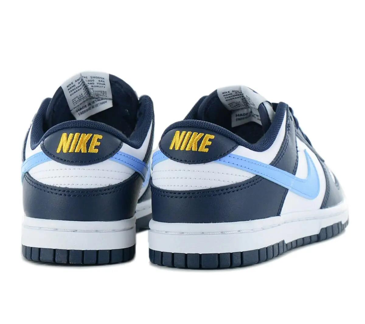 Schoenen  Dunk Low Midnight  University Blue 3/6
