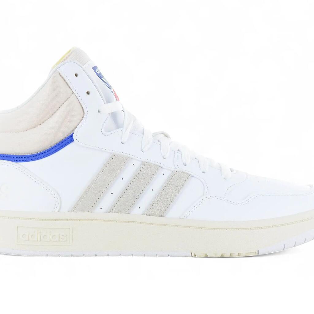 Мъже - Adidas Hoops 3.0 Mid - Gz1345 - Бяло