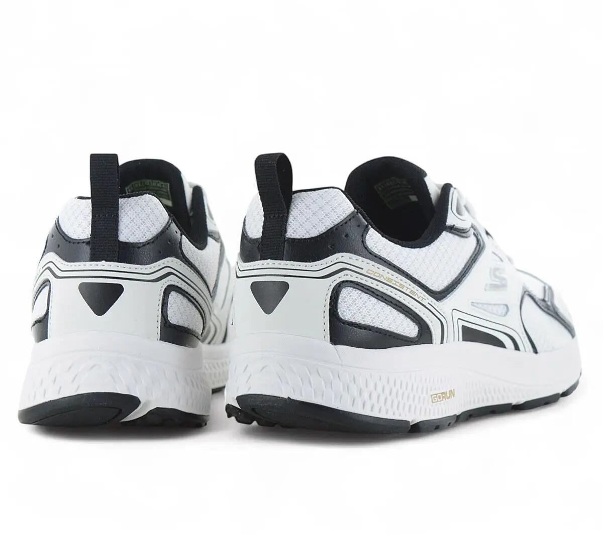 Hombre - Skechers Go Run - 220034-Wbk - Blanco 3/6