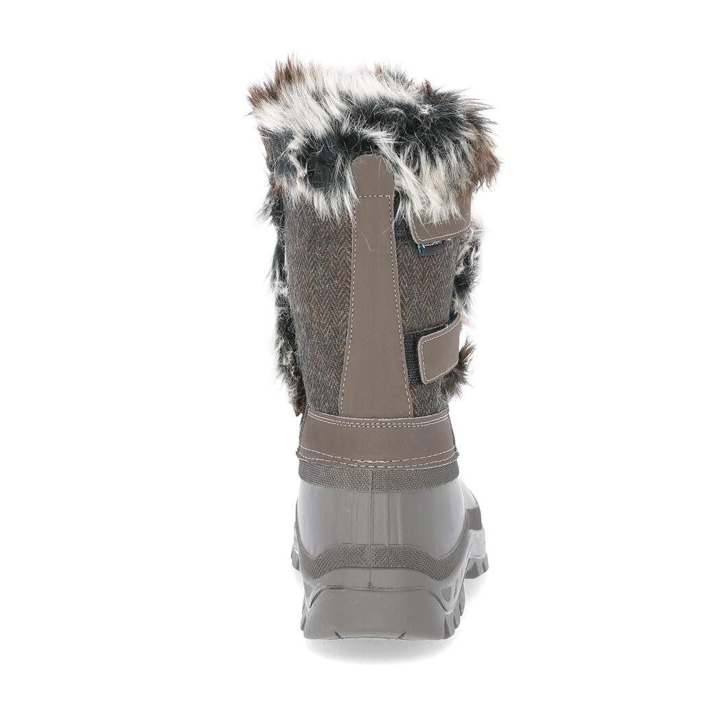 Womens Snow Boots Waterproof Fleece Lined Inuslated Adjustable Brace