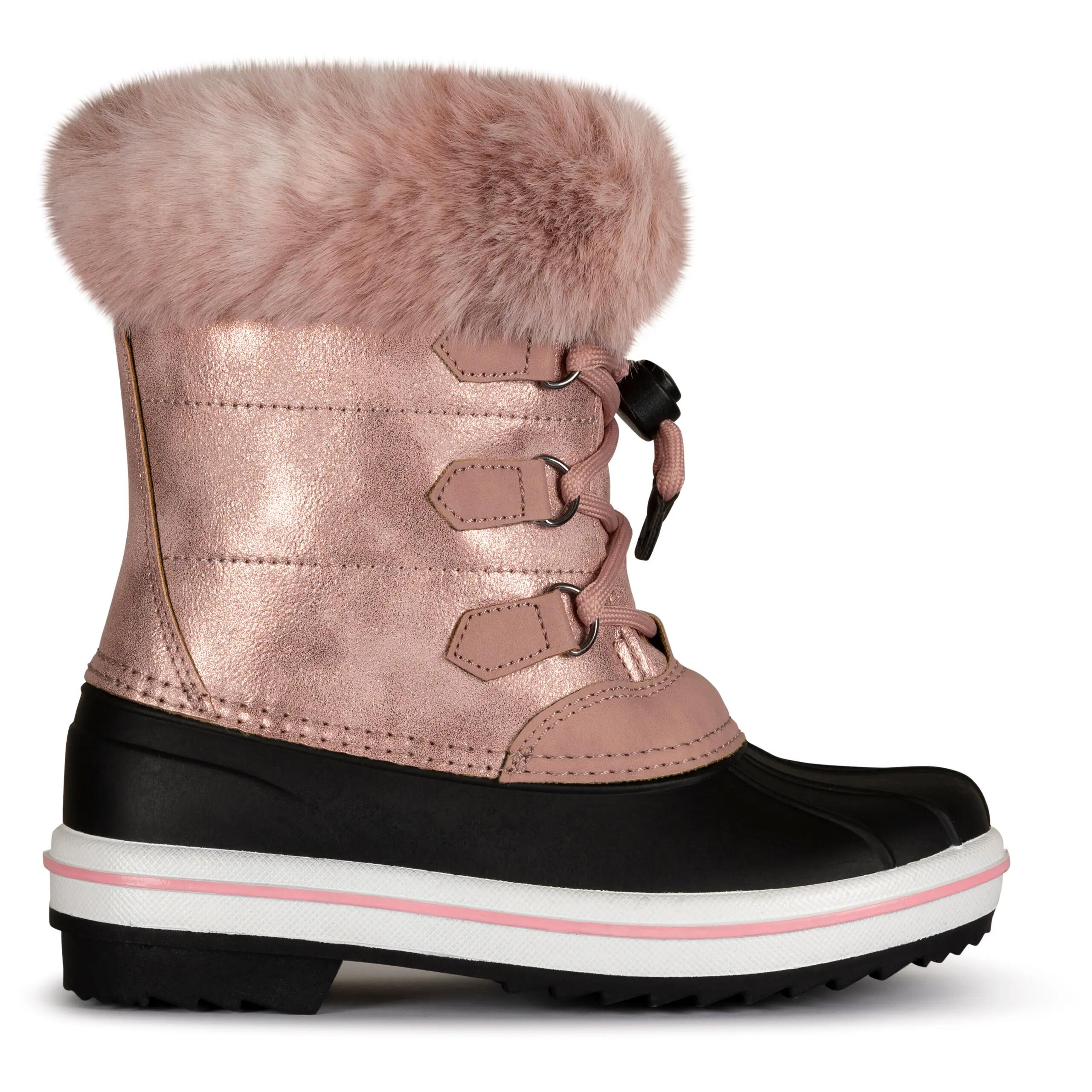 Trespass Eiry - Dziecięce buty śnieżne unisex w kolorze różowym 5/5