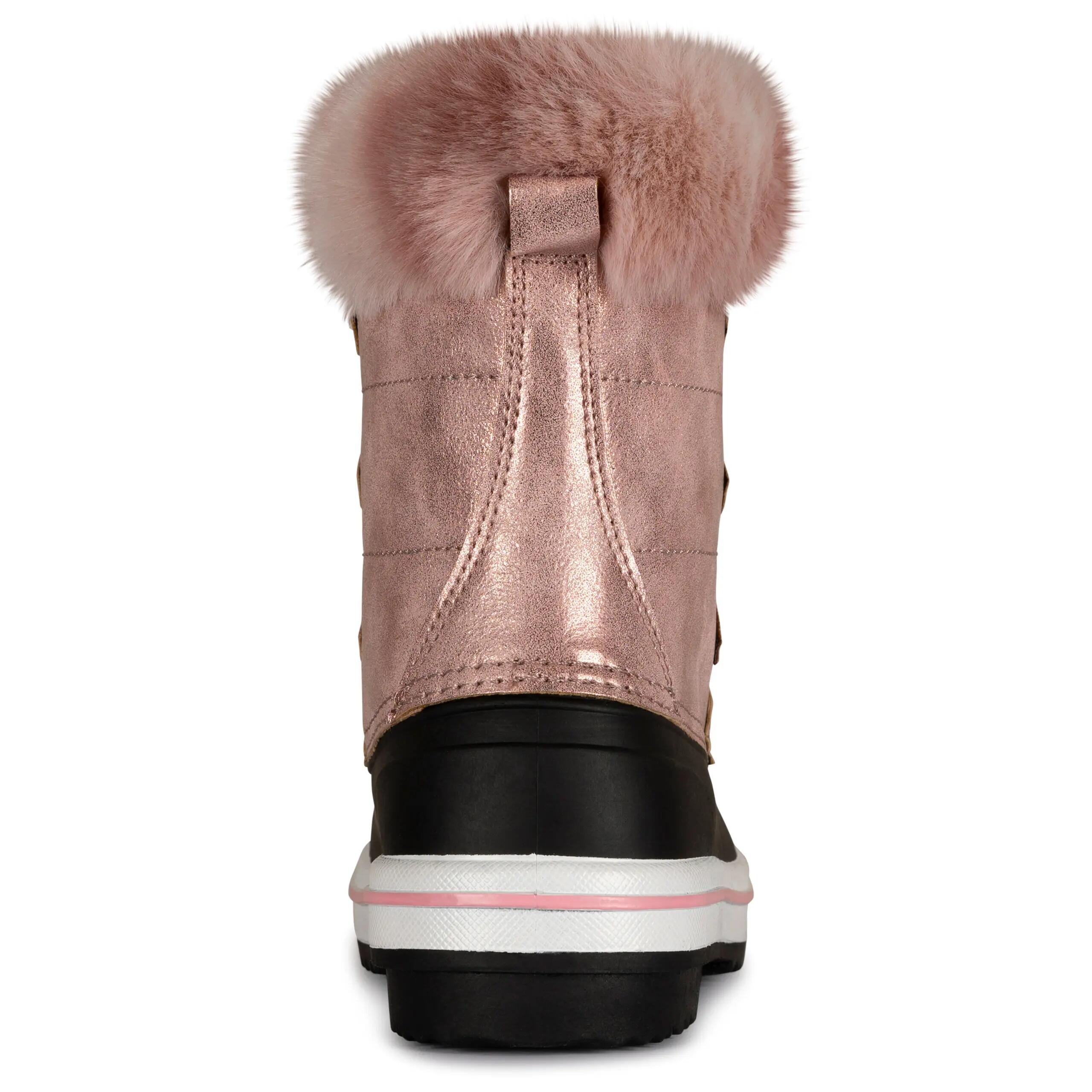 Trespass Eiry Bottines de Neige Enfant Unisexe Rose 4/5