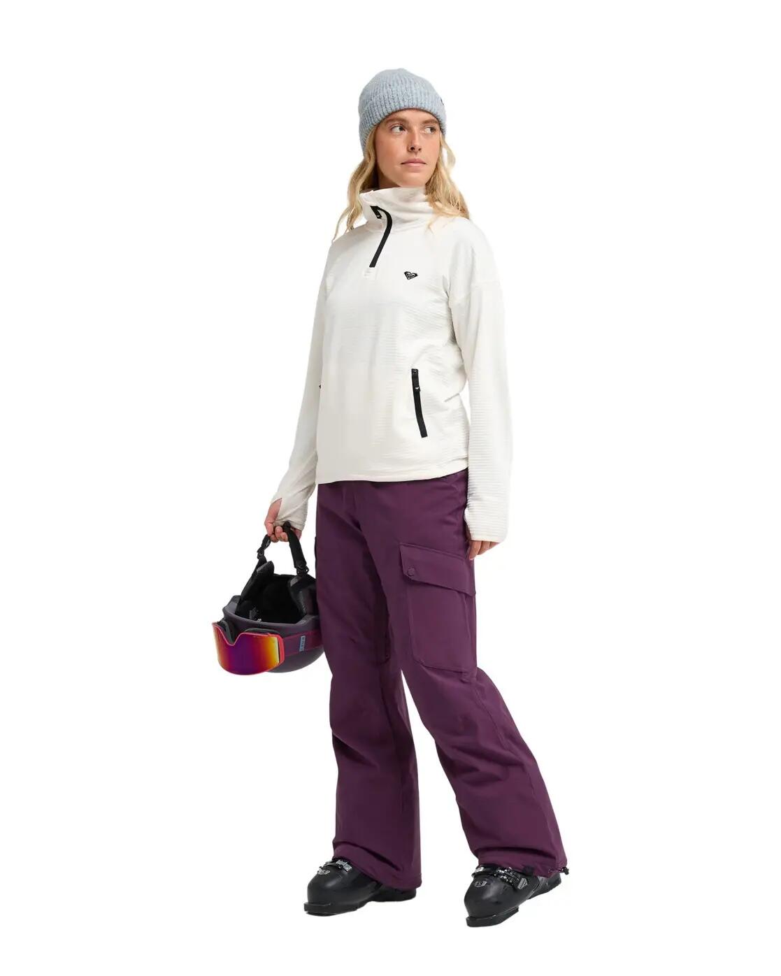 Funktionelle Schneehose 20K PASSIVE TRACKS Lila Dames 4/4