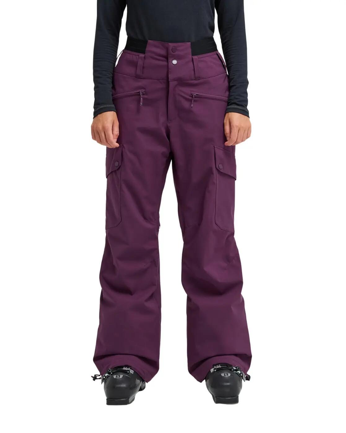 Funktionelle Schneehose 20K PASSIVE TRACKS Lila Dames 3/4