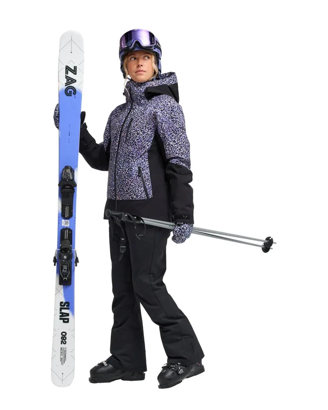 Veste de snow technique 20K ICE HAVEN Violet Femme 4/4
