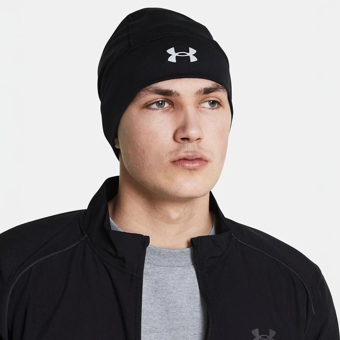 Gorro UA Velociti Storm para homem Preto 2/6