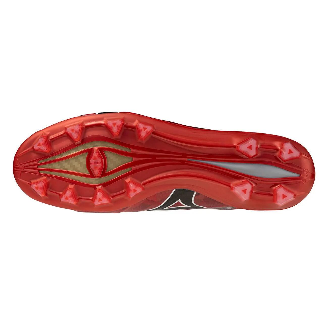 Scarpe da calcio Mizuno Alpha III Elite Rosse 2/5