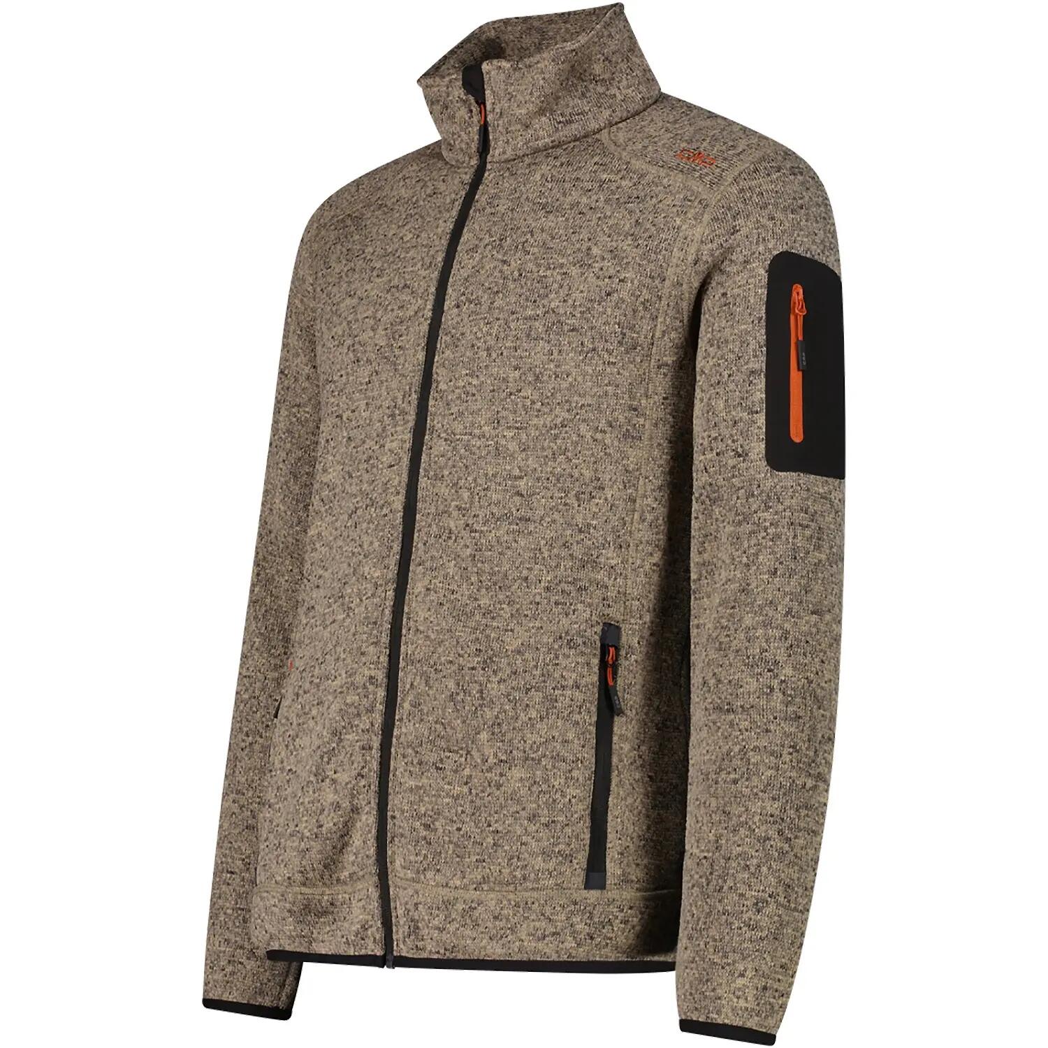 Herren Unterjacke Fleecejacke 3/5