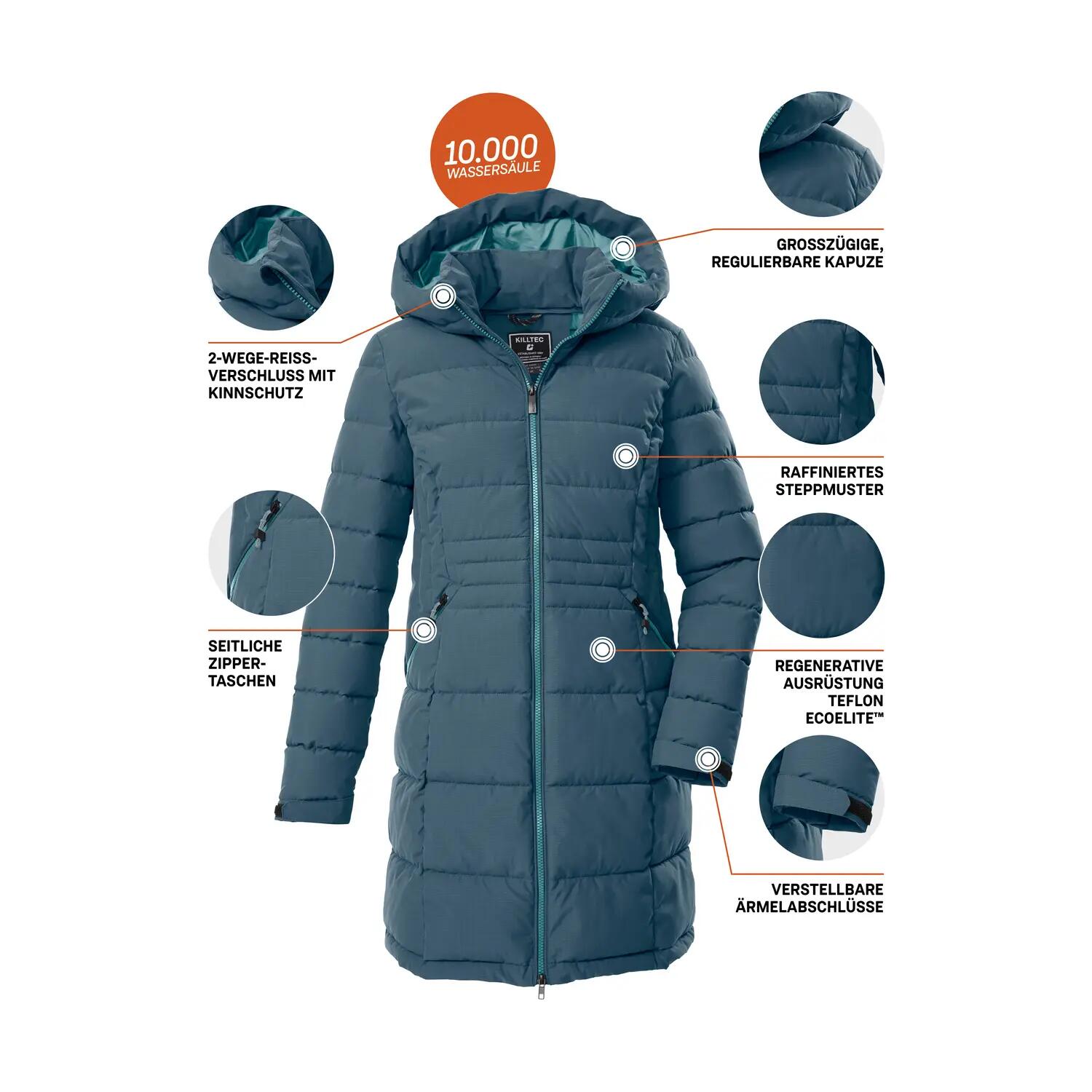 Damen Steppparka KOW 11 WMN QLTD PRK 5/7