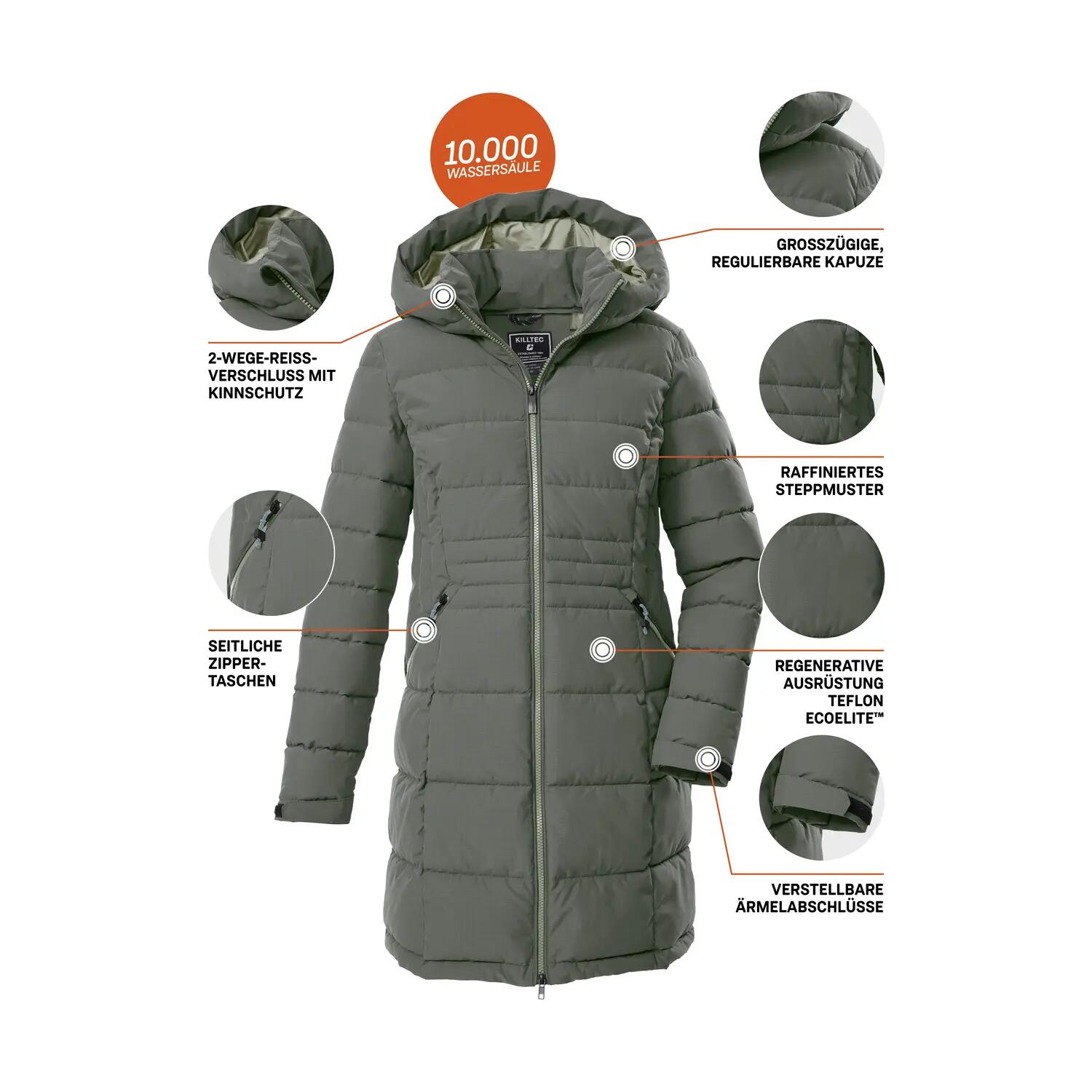 Damen Steppparka KOW 11 WMN QLTD PRK 5/7