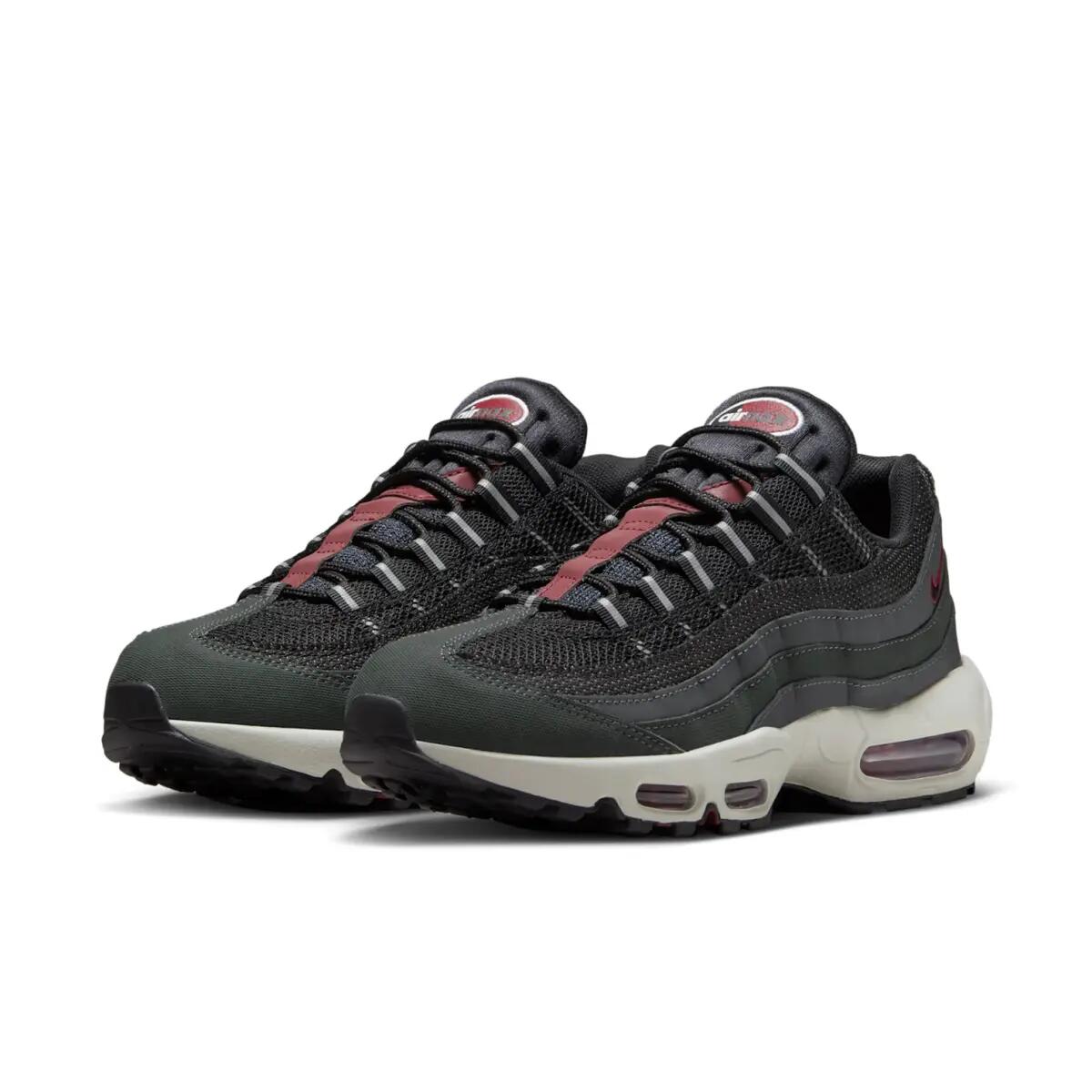 Nike Air Max 95 Essential Grey Team Red 5/6