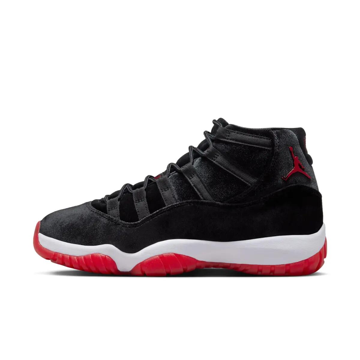 Jordan 11 Retro Bred Velvet (Women's) 2/6