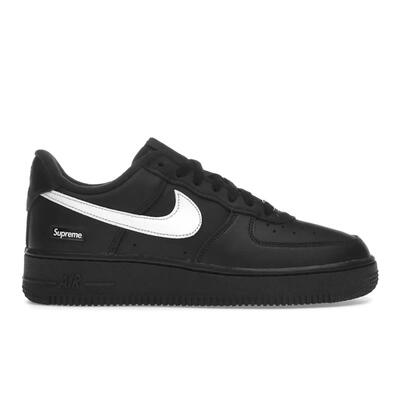 Nike air force 1 low supreme black white
