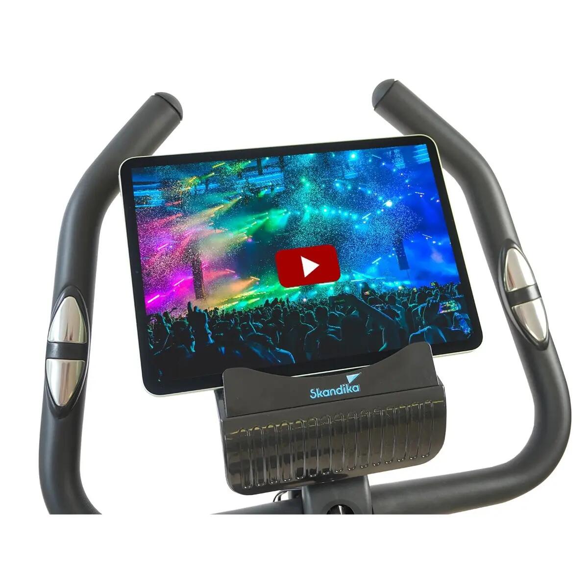 Bicicleta estática - Bragi - Fitness - 7 kg masa volante - Kinomap - Bluetooth 8/16