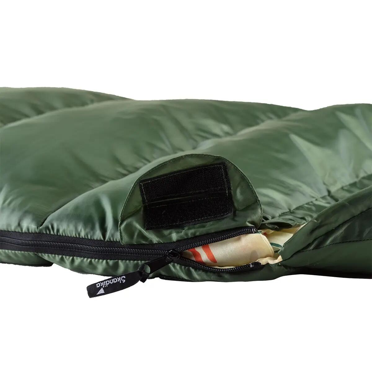 Saco de dormir Niños - Vegas Junior - Outdoor - 170x70cm - -12 °C - verde 5/8