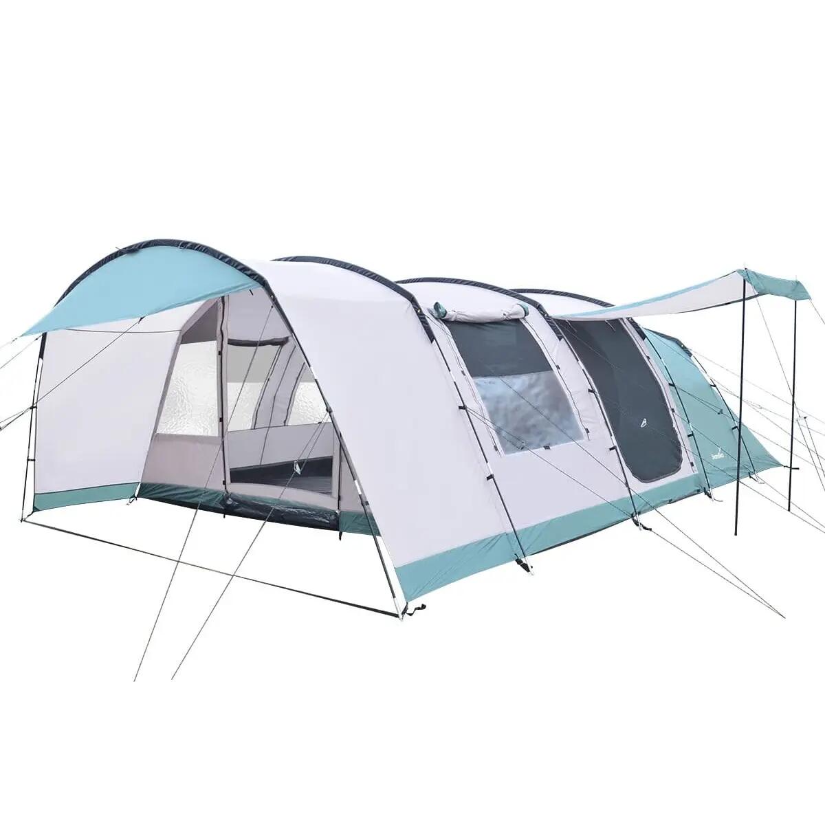 Tente tunnel - Hafslo 5 XL Sleeper Protect - 5 pers, Sol cousu, Cabine noire 4/15