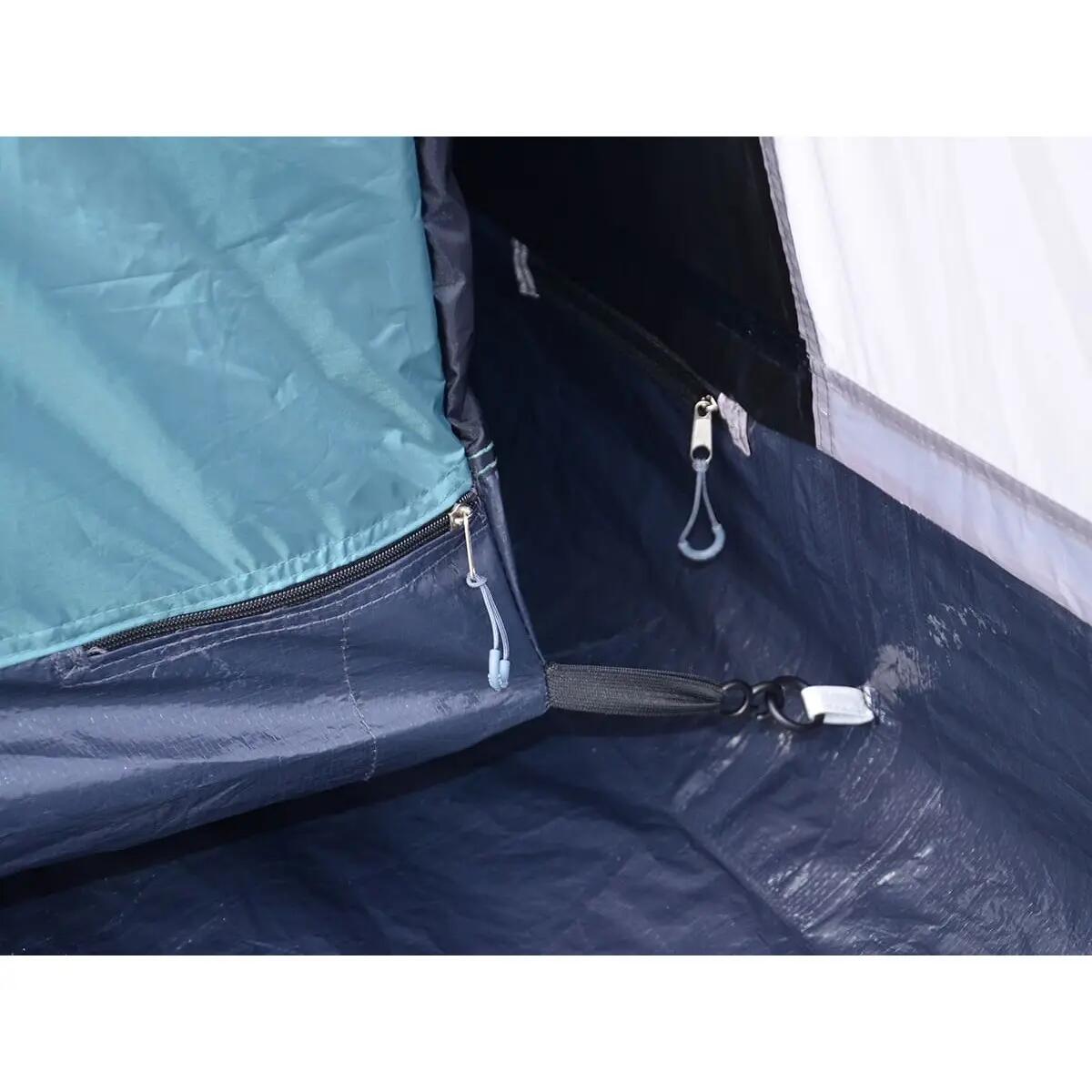 Tente tunnel - Hafslo 5 XL Sleeper Protect - 5 pers, Sol cousu, Cabine noire 14/15