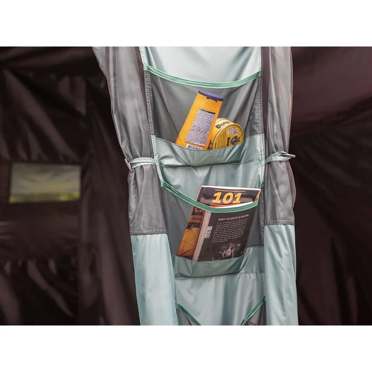 Tente tunnel - Hafslo 5 XL Sleeper Protect - 5 pers, Sol cousu, Cabine noire 13/15