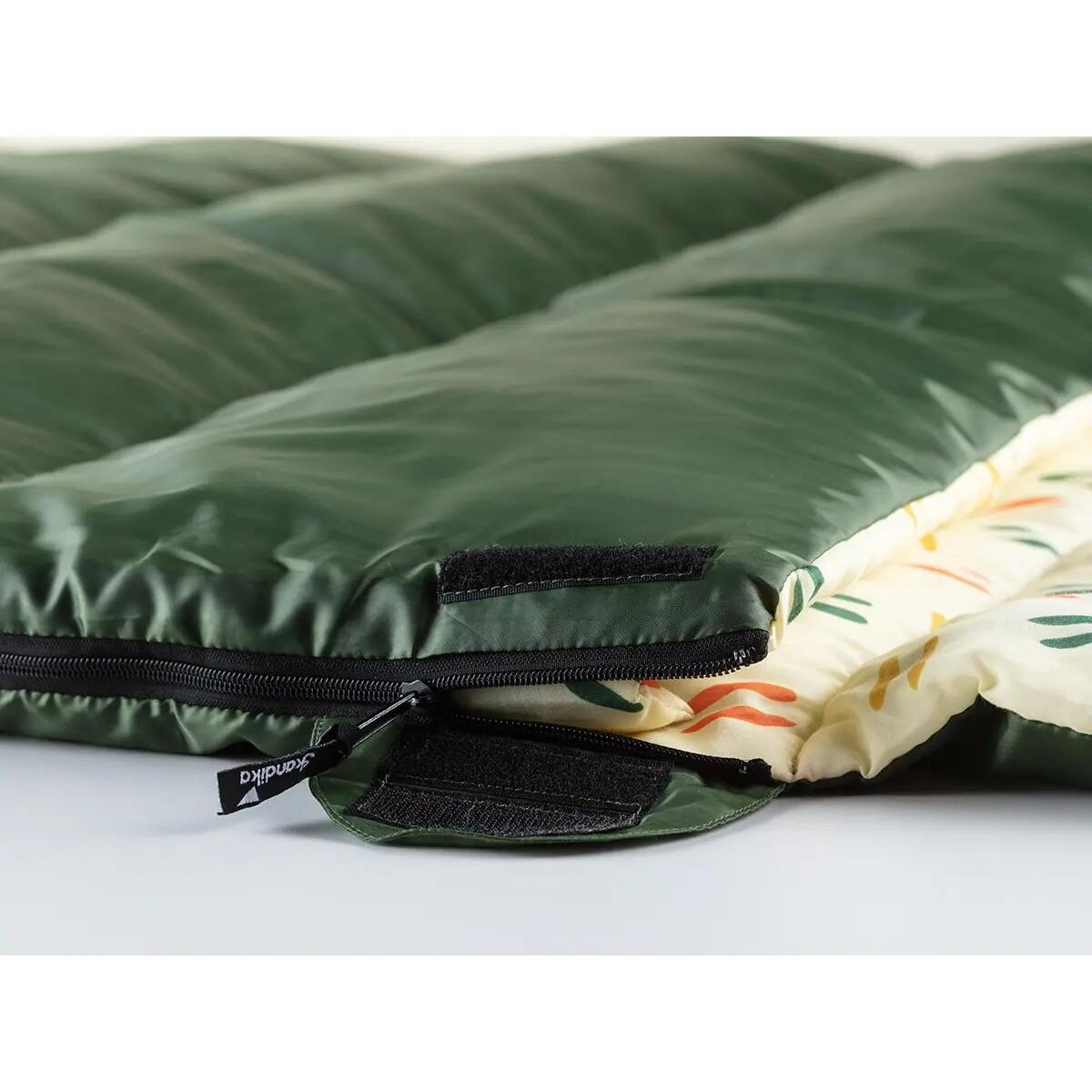 Sac de couchage rectangulaire Iceland Double - XXL pour 2 adultes - séparable 8/11