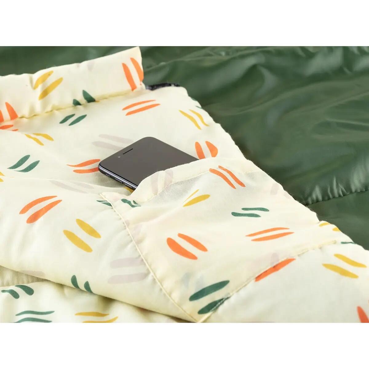 Sac de couchage rectangulaire Iceland Double - XXL pour 2 adultes - séparable 7/11