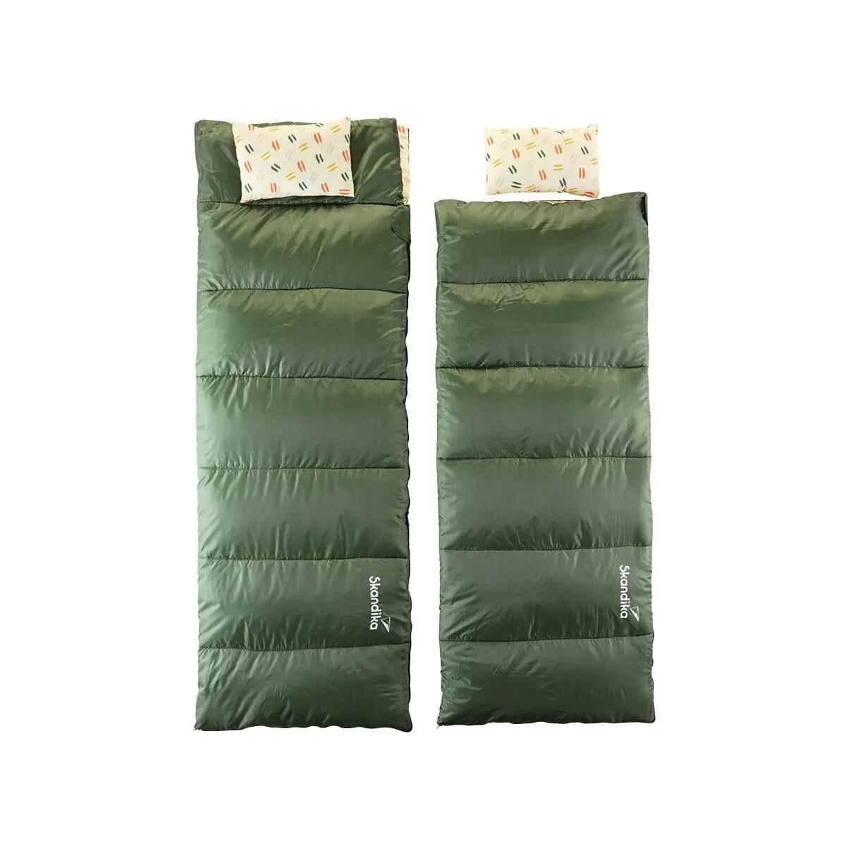 Sac de couchage rectangulaire Iceland Double - XXL pour 2 adultes - séparable 5/11