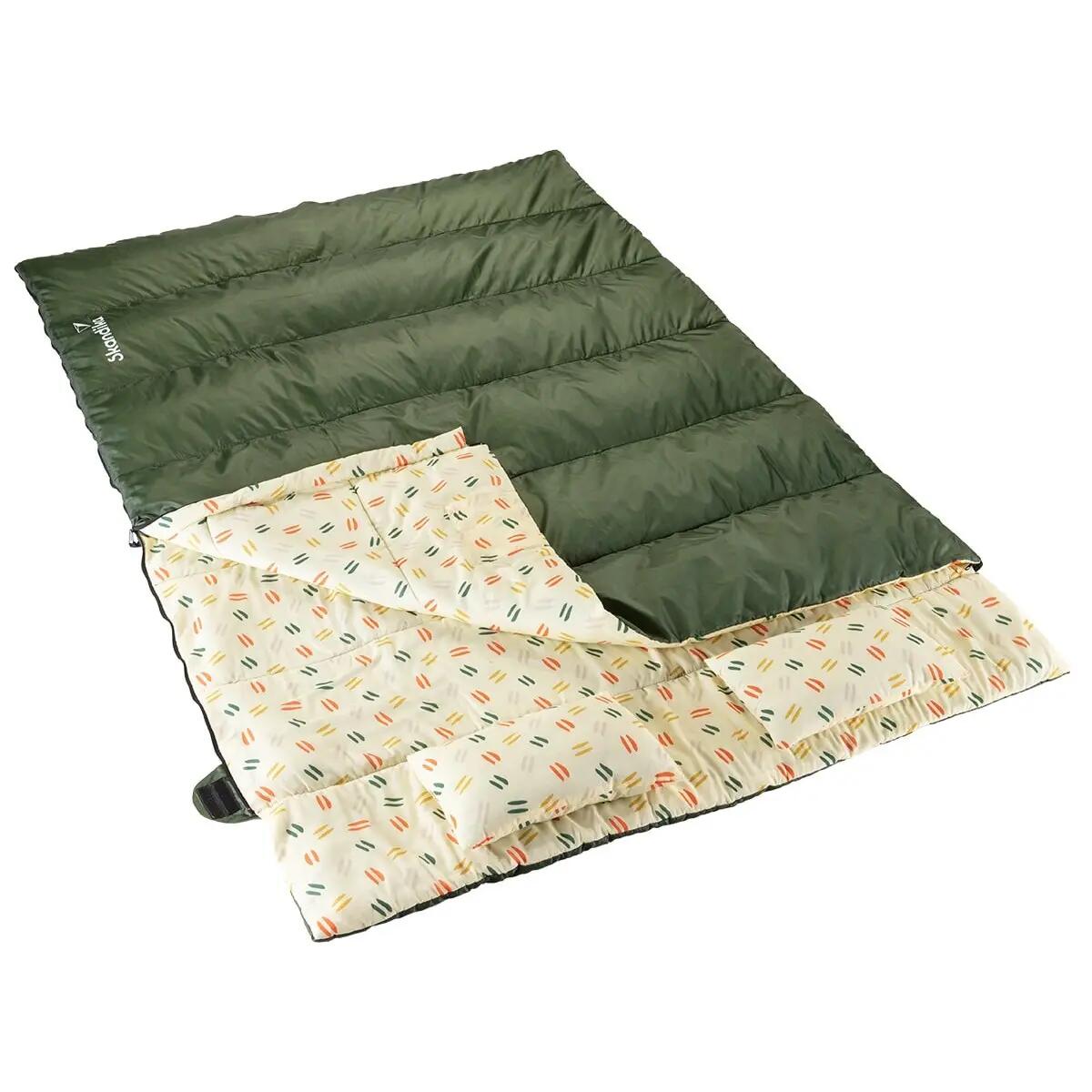 Sac de couchage rectangulaire Iceland Double - XXL pour 2 adultes - séparable 3/11