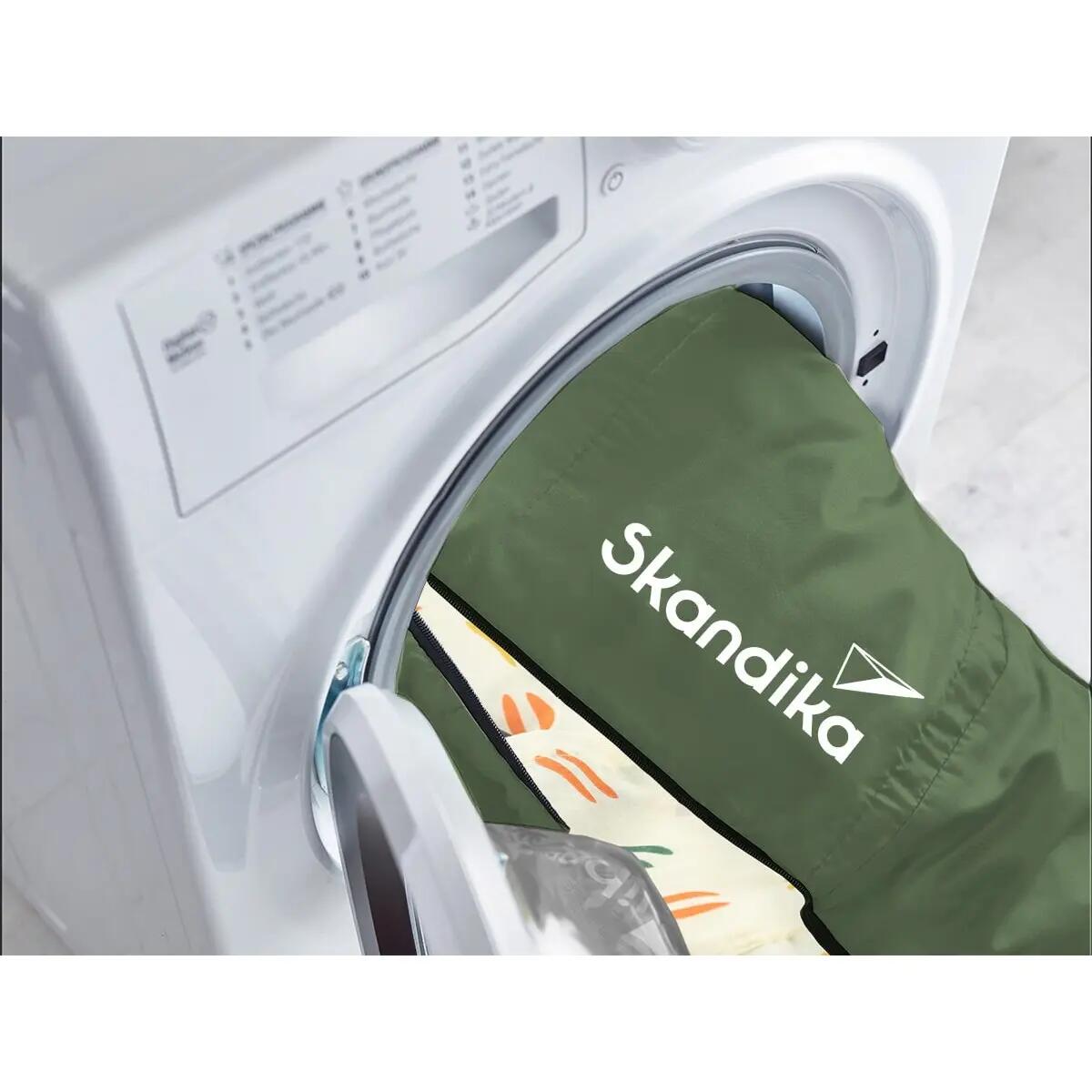 Sac de couchage rectangulaire Iceland Double - XXL pour 2 adultes - séparable 10/11